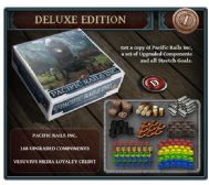 PACIFIC RAILS INC. -  DELUXE BASE GAME + UPGRADED TOKENS + STRETCH GOALS (ENGLISH) -  KICKSTARTER EXCLUSIVE